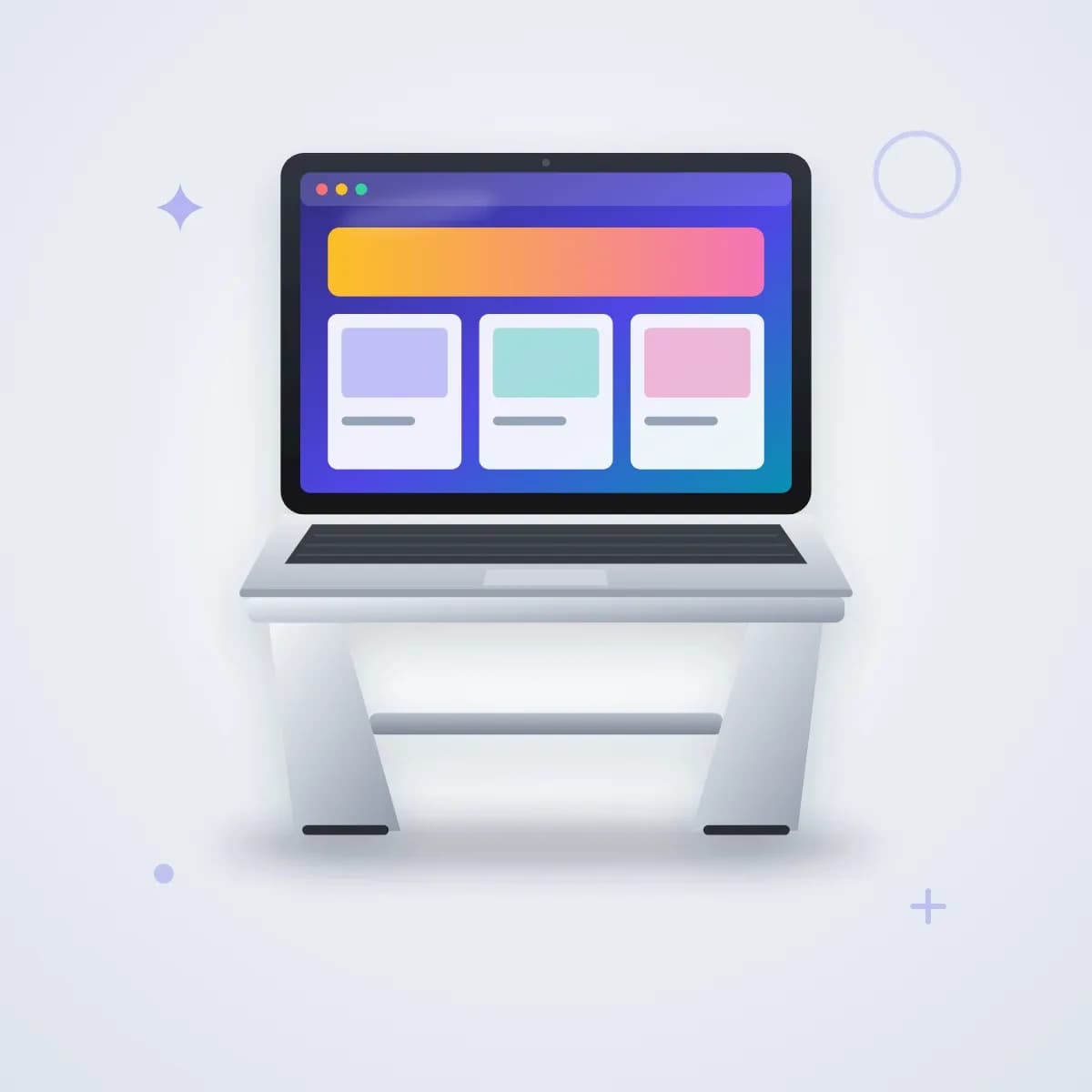 پایهٔ آلومینیمی لپ‌تاپ
