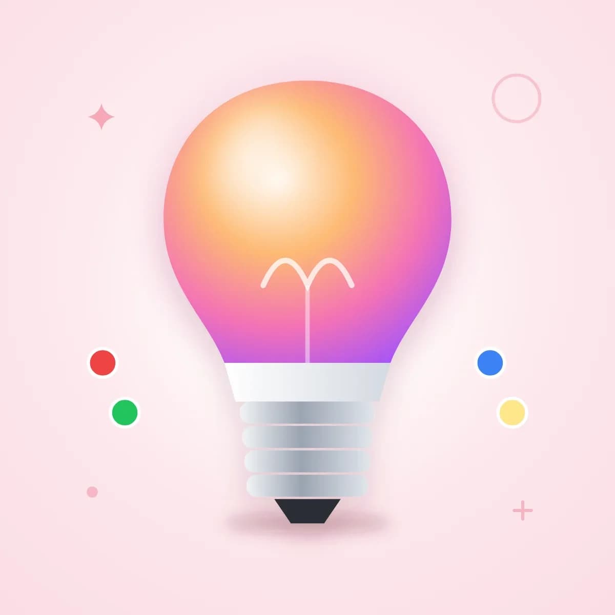 لامپ هوشمند LED رنگی